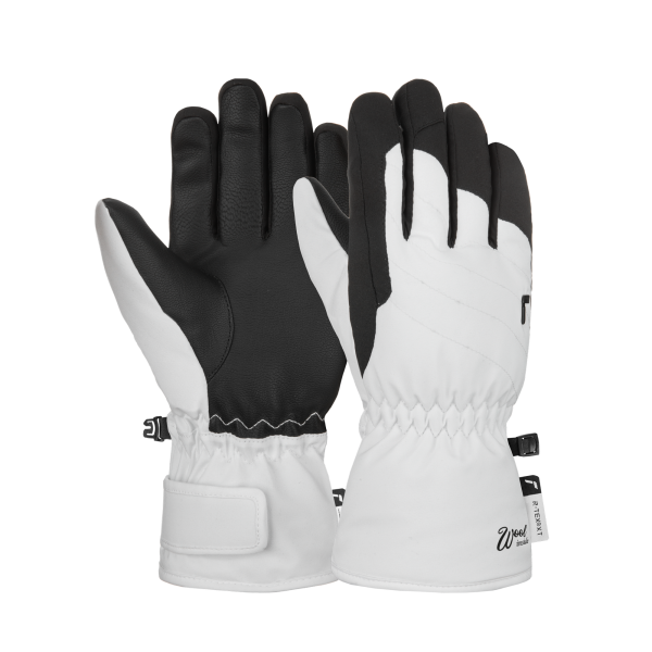 Reusch Angie R-TEX® XT Junior 6461276 1101 white black 1